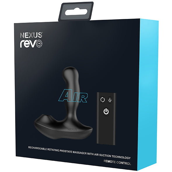 Nexus Revo Air Masseur De Prostate Rotatif Avec Aspiration & Télécommande - Erotes.be
