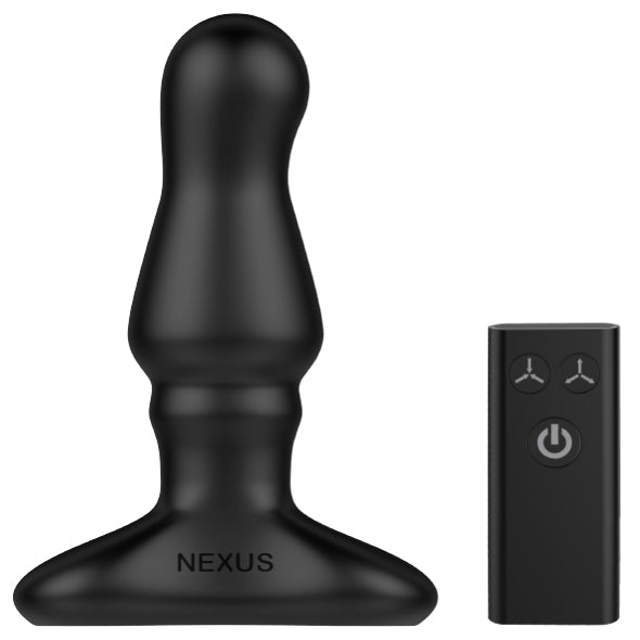 Nexus Bolster Plug Anal Vibrant Avec Embout Gonflable & Télécommande