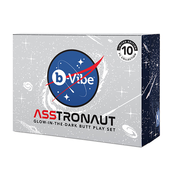 B-Vibe ASStronaut Glow-in-the-Dark Butt Play Set - Erotes.be