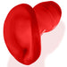 Oxballs Glowhole-2 Hollow Plug Anal Rouge, Oxballs, Erotes.be