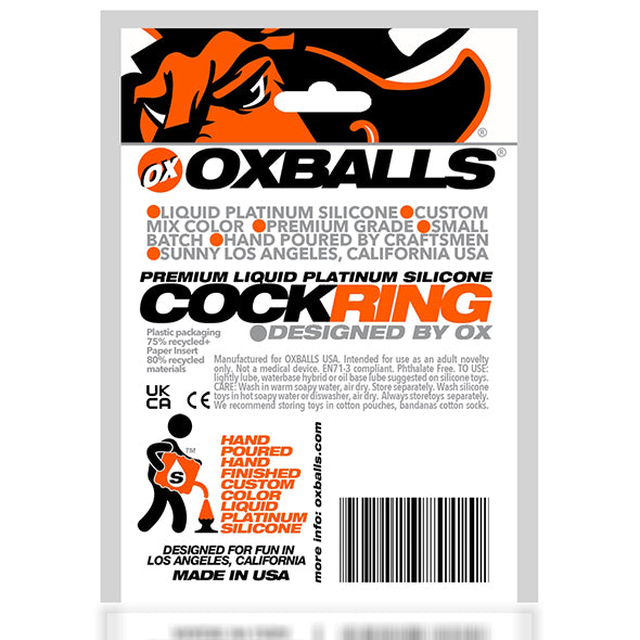 Oxballs Cock-Lug Lugged Anneau Penis - Erotes.be