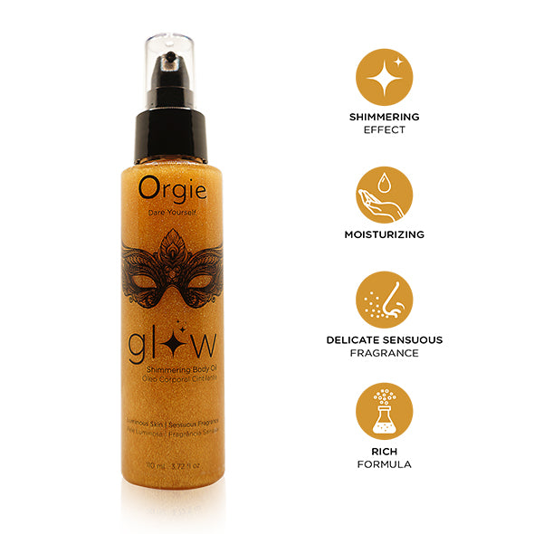 Orgie Glow Shimmering Body Oil - Erotes.be
