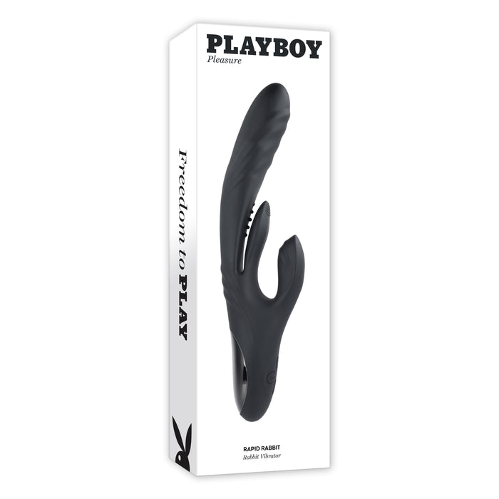 Playboy Pleasure Rapid Vibromasseur Lapin 26 Cm