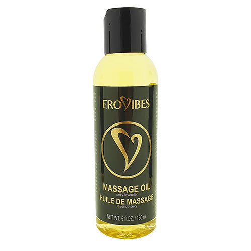 Huile De Massage Lavande Sexy Erovibes 150 ml - Erotes.be