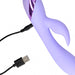 Loveline Smooth Vibromasseur Lapin Digital Lavender 20 Cm - Erotes.be