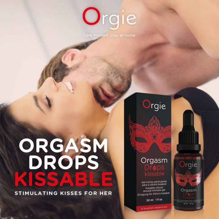 Orgie Orgasm Drops Excitation Clitoridienne Embrassable 30 ml - Erotes.be