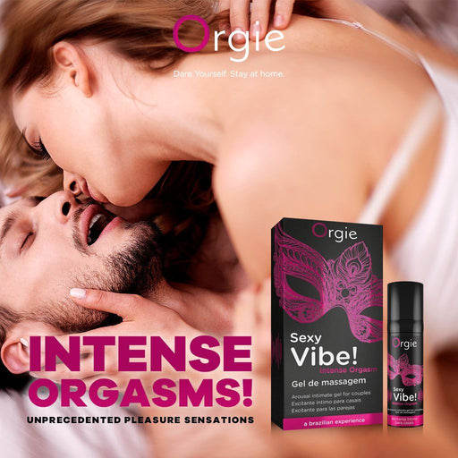 Orgie Sexy Vibe! Gel Intime Pour Les Couples 15 ml - Erotes.be