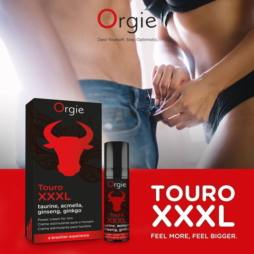 Orgie Touro XXXL Crème Érection 15 ml - Erotes.be
