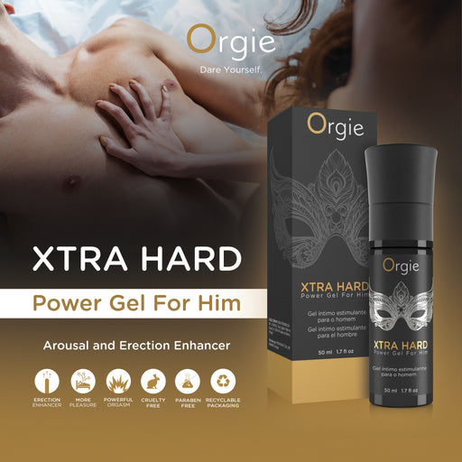 Orgie Xtra Hard Power Gel Pour Lui 30 ml - Erotes.be