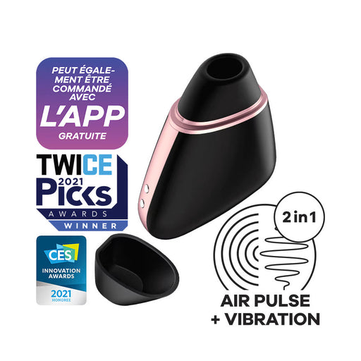 Satisfyer Love Triangle Vibromasseur à Pression d'air - Erotes.be