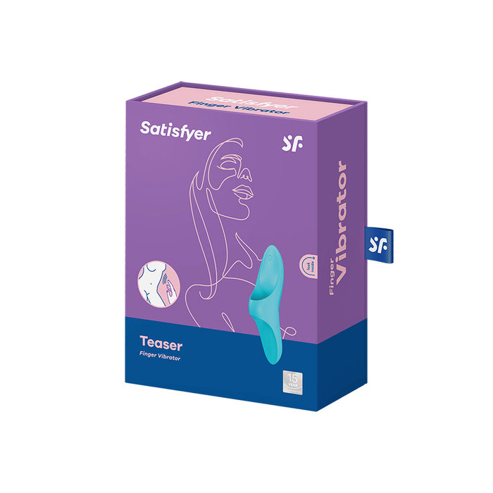 Satisfyer Teaser Vibromasseur Doigt Bleu - Erotes.be