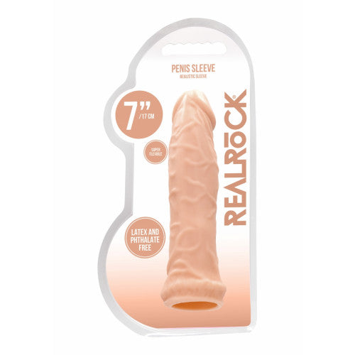 RealRock Penis Sleeve 17,8 cm - Erotes.be