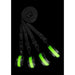 Ouch! Glow in the Dark Kit de fixation pour Bed Cuffs, Ouch, Erotes.be