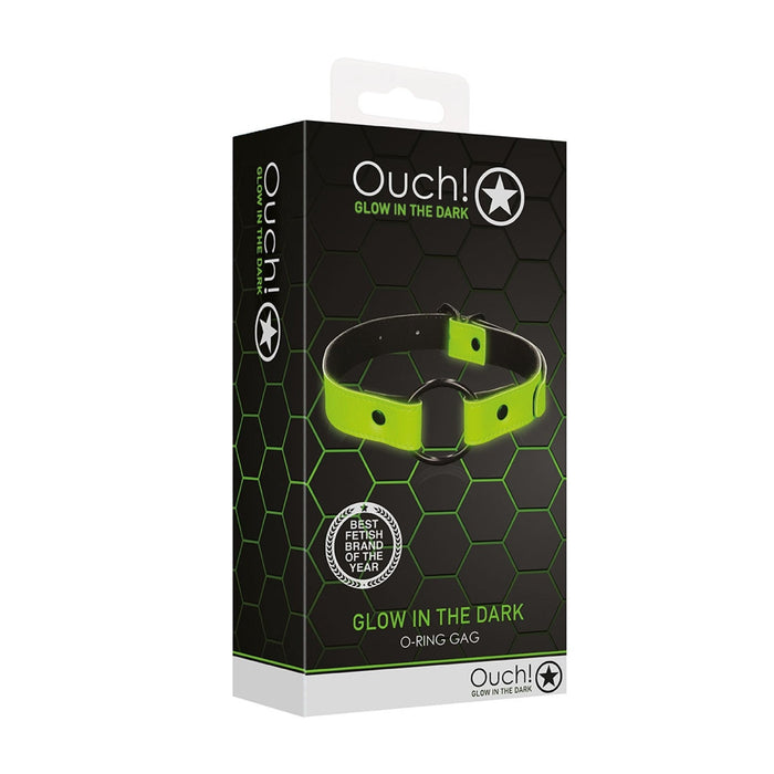 Ouch! Glow in the Dark O-Ring Gag