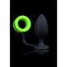 Ouch! Glow in the Dark Butt Plug met Cockring