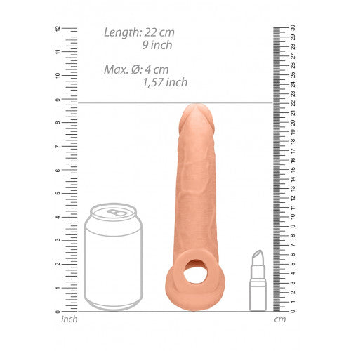 RealRock Penis Sleeve 23 cm - Erotes.be