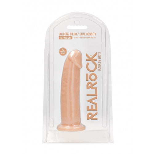 RealRock Gode Réaliste Sans Testicules Blanc 22,8 cm - Erotes.be