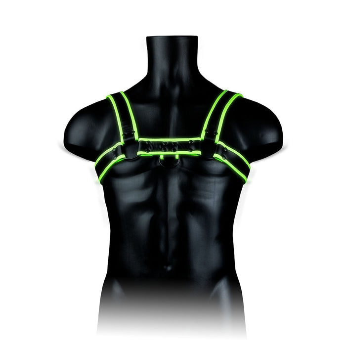 Ouch! Glow in the Dark Borst Bulldog Harness, Ouch, Erotes.be
